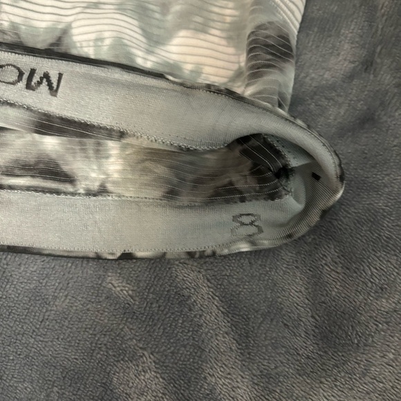 Lululemon Athletica Black and White Striped Tank Top - Picture 3 of 3